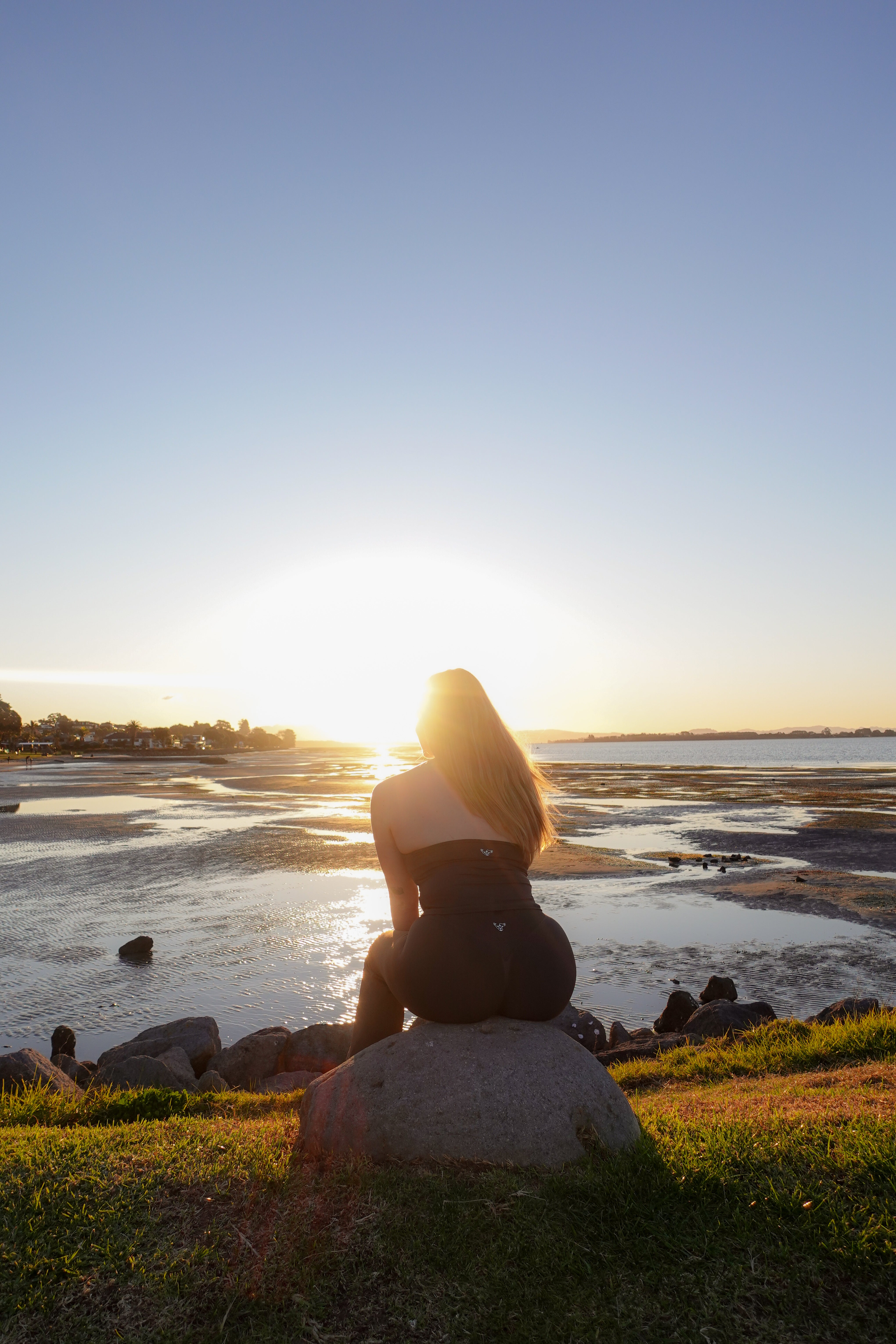 Woman growing into the next version of herself