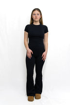 [colour:black black] Black black_flares_front_tee