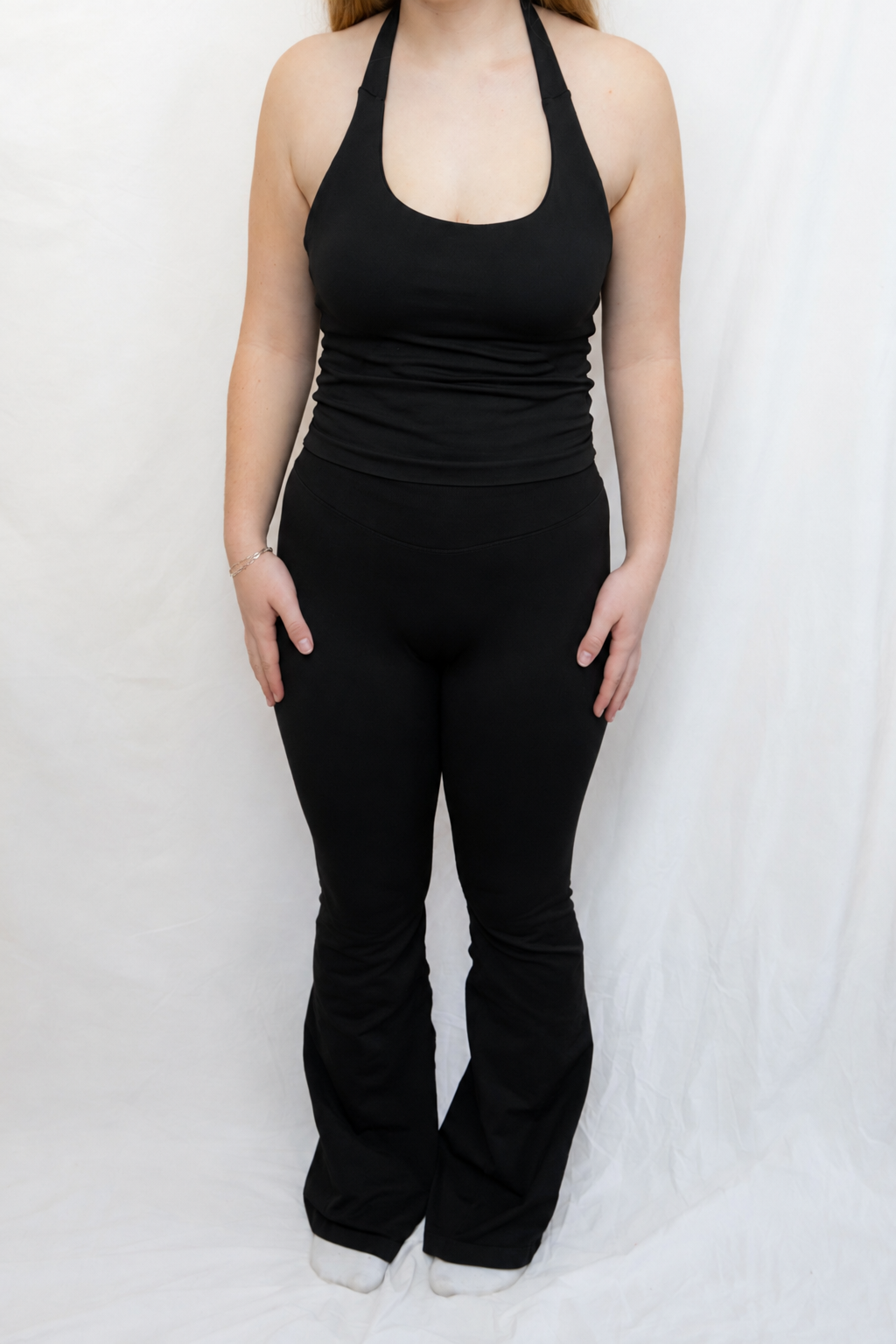 Essentials Halter Top + Flares